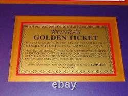 Willy Wonka & the Chocolate Factory Cast + 7 Signed Movie Poster Gene Wilder PSA