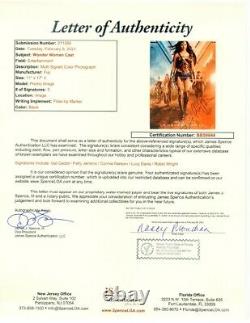 Wonder Woman Cast Signed Autographed 11X16 Photo Gal Gadot Jenkins JSA BB59844