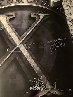 X-Men First Class Cast Signed Original Double-Sided 27x40 Premiere Poster