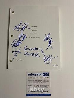 Yellowstone cast signed autographed full pilot script COA ACOA Rare