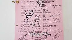 Young And The Restless 1996 T. V. Script Autographed By 19 Cast Members