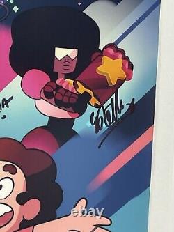 ZACH CALLISON & Cast By Four STEVEN UNIVERSE SIGNED 8x10 PHOTO AUTOGRAPH