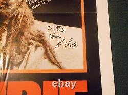 Zombie Original One Sheet 1979 Signed by Four Cast Members