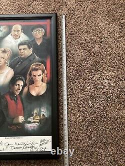 2001 The Sopranos Print Art #97 Of 500 Signed By Cast