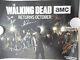2016 Sdcc The Walking Dead Cast Dédicacé Signé 11x17 Exclusive Poster