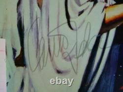Affiche Autographe Signée De Star Wars Carrie Fisher Dave Prowse Mayhew Bulloch