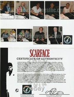 Affiche De Cinéma Autographiée D'al Pacino & Scarface Asi Proof