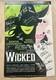 Affiche De Broadway Signée Par La Distribution De Wicked 2003, Authentifiée Par Jsa, Lettre D'authenticité Incluse