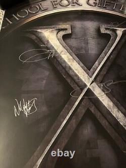 Affiche de Première Originale Recto-Verso 27x40 Signée par le Casting de X-Men: Le Commencement