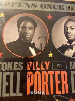 Affiche de fenêtre Shuffle Along signée par Billy Porter, membre original de la distribution de Broadway.