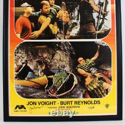 Affiche dédicacée du casting de Délivrance version turque (4) Burt Reynolds, Jon