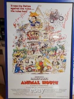 Animal House Rare Affiche Originale Signée Par Le Cast