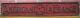 Antique American Lafrance Plaque En Fonte Gaufrée Feu Trk Signe Reg Us Pat Off