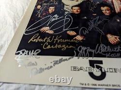 Babylon 5 Signé par 13 Membres du Casting Photo 8x10 (P22)