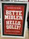 Bette Midler Hello Dolly Cast Carte De Fenêtre Signé Broadway