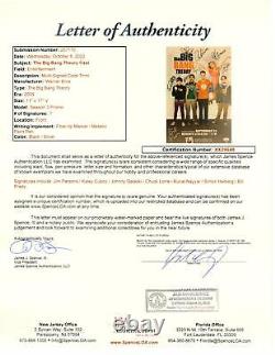 Big Bang Theory Cast Signé 11x17 Affiche 7 Autos Parsons Cuoco Jsa Xx29648