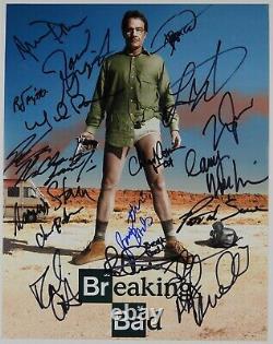 Breaking Bad Jsa Cast 18 Signatures Signées Autographe 11x14 Photo