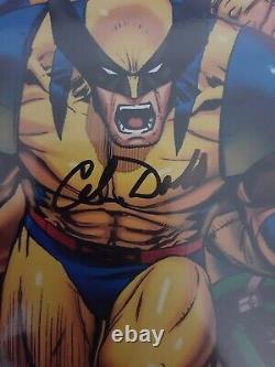Cal Dodd Cast X5 Signé X-men Série Animée 11x14 Photo Autographe Jsa Coa