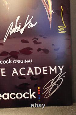 Cast Autographied Poster T. V Series Vampire Academy 13x19 + Coa