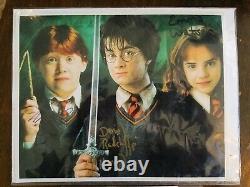 Cast Original D'harry Potter 100% Authentique Signé À La Main 8x10 Photogragh