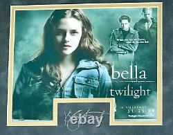 Châssis Personnalisé Twilight Cast Signé Plaque Autographiée Photo Stewart Pattinson +