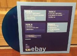 Cher Evan Hansen Double Vinyle Bleu 2 LP Signé par les 13 membres originaux de la distribution de Broadway.