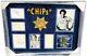 Chips Casted Autographied Framed Photo Collage Estrada Wilcox Pine Jsa