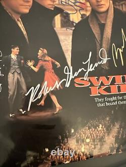 Christian Bale Vintage Cast Signé Swing Kids 1993 COA Frank Whaley