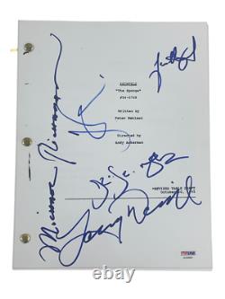 Complet Seinfeld Cast Signé L'éponge Full Script 7x09 5 Autographes Psa Loa