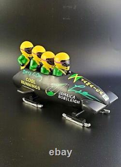 Cool Runnings Signé Die Cast Bobsled Jsa Witness Edition Limitée