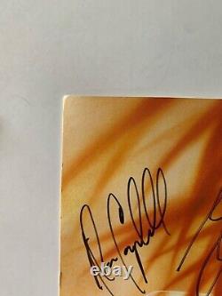 DEUX Cartes de Fenêtre de la Distribution Originale de LA Signées pour la Première de Sunset Blvd Night avec Glenn Close