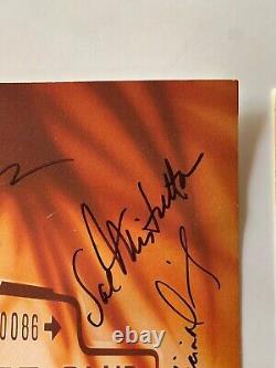 DEUX Cartes de Fenêtre de la Distribution Originale de LA Signées pour la Première de Sunset Blvd Night avec Glenn Close