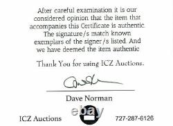 Distribution de Ghostbusters signé Ghostbusters LP Album ICZ Autographe COA Quatre Signatures