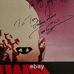Distribution signée, L'AUBE DES MORTS (1978) Affiche de film non originale 27x41 Tom Savini