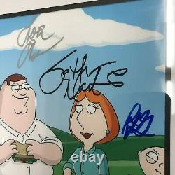 Famille Guy Nine Signature Cast Autographié Encadré 8x10 Avec Coa