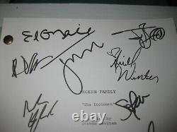 Famille Moderne Signé Cast Autographied Tv Incident Coa Hand Ed O'neill X10