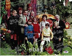 Gene Wilder Willy Wonka Et Chocolate Factory Cast Signé 11x14 Photo Psa/dna