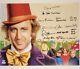 Gene Wilder Et Willy Wonka Enfants X6 Photo Signée 16x20 + Citations Psa/dna Coa