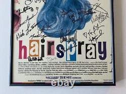 Hairspray Original Cast Signed Broadway Theatre Poster Signé Par John Waters