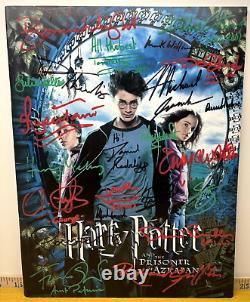 Harry Potter Le Prisonnier d'Azkaban Cast Signé Par 22 Programme de Film Autographié