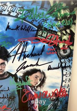 Harry Potter Le Prisonnier d'Azkaban Cast Signé Par 22 Programme de Film Autographié