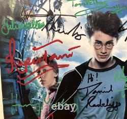 Harry Potter Le Prisonnier d'Azkaban Cast Signé Par 22 Programme de Film Autographié