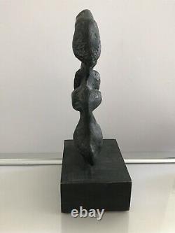 Henry Moore Sculpture Signé 1939 Cast À Froid Pleine Provenance Art Original