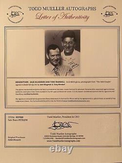 Jack Klugman Tony Randall La distribution de The Odd Couple a signé une photo autographiée avec COA