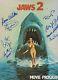 Jaws 2 Cast Of 9 Original Autographied Movie Program