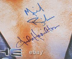 L'affiche Signée Terminator Cast Autographiée! Rayons! Authentifié Par Amco