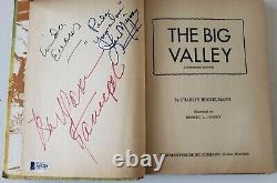 La Grande Vallée Signé X3 1966 Livre Whitman Barbara Stanwyck Lee Majors Bas