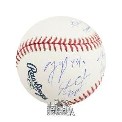Le Sandlot Cast Autographié Officiel Mlb Baseball Jsa Coa (6 Autographes)