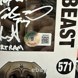 Le casting de The Sandlot a signé l'autographe de la figurine Funko Pop de The Beast avec un certificat d'authenticité de Beckett