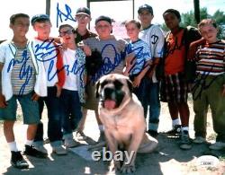 Le casting de The Sandlot signe une photo 8X10 autographiée par Renna DiMattia Adams avec 8 signatures JSA